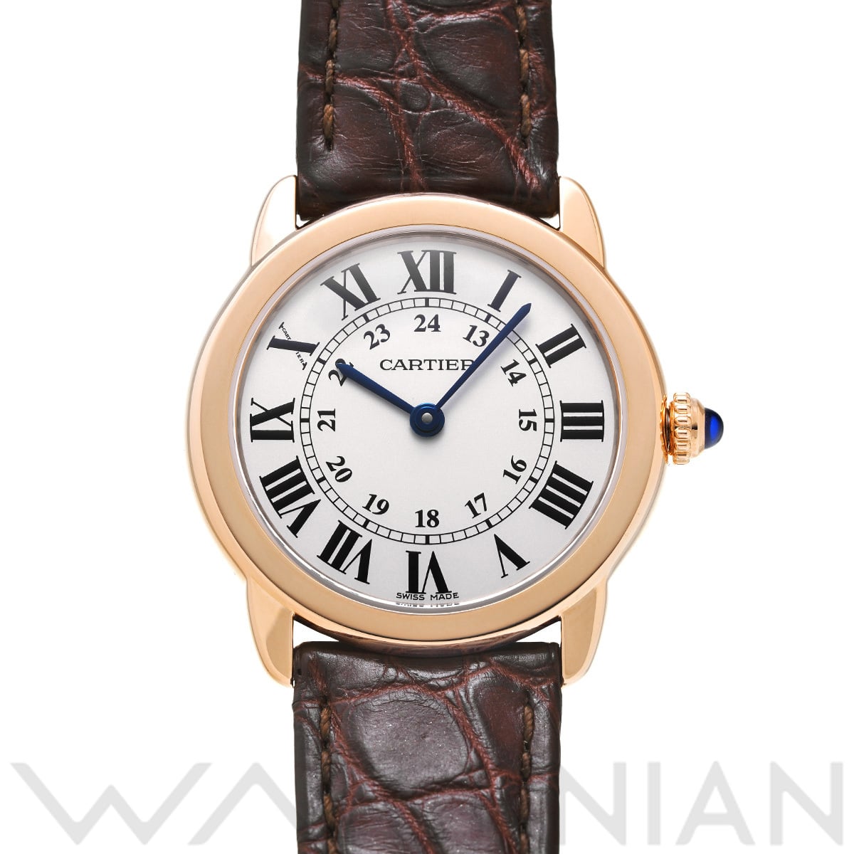 カルティエ ロンド ソロ ドゥ カルティエ SM W6701007 シルバー レディース 時計 【中古】【wristwatch】