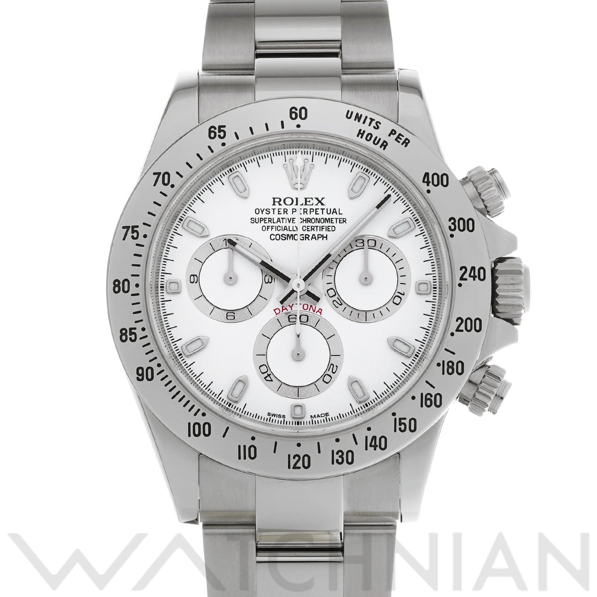 ロレックス コスモグラフ デイトナ 116520 ホワイト メンズ 時計 【中古】【wristwatch】