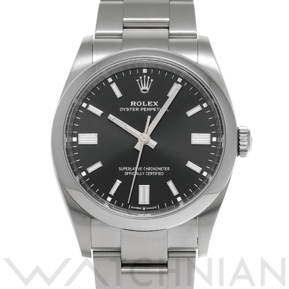 ロレックス オイスターパーペチュアル 36 126000 ブラック メンズ 時計 【中古】【wristwatch】