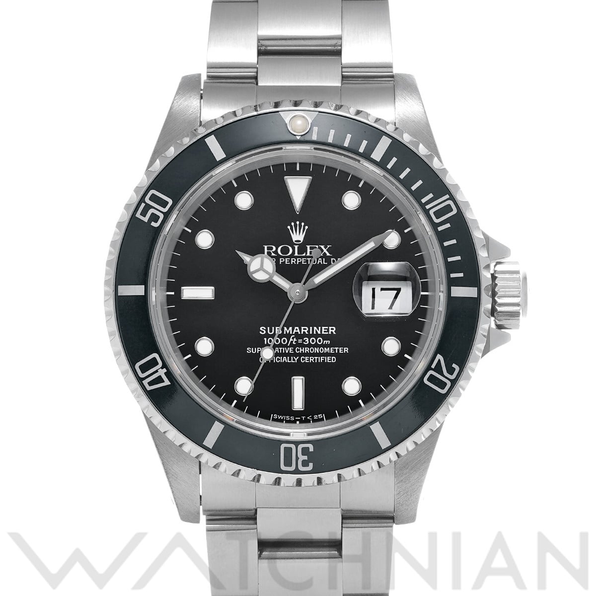 ロレックス サブマリーナ デイト 16610 ブラック メンズ 時計 【中古】【wristwatch】