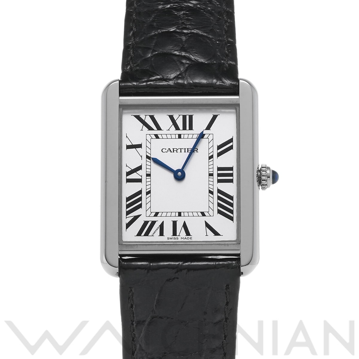 カルティエ タンク ソロ LM WSTA0028 シルバー メンズ 時計 【中古】【wristwatch】