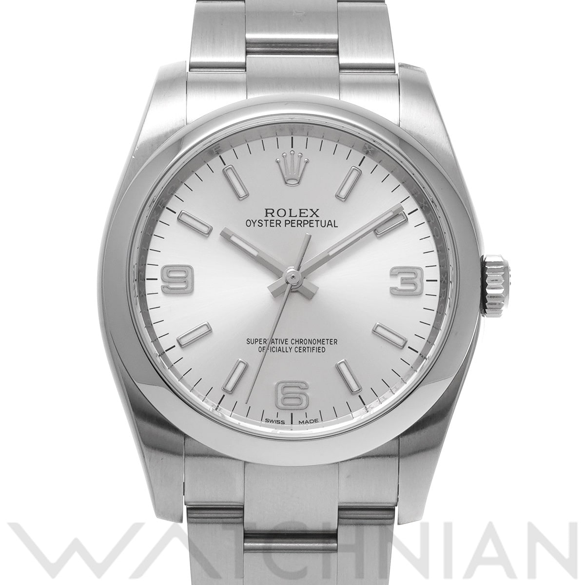ロレックス オイスターパーペチュアル 36 116000 シルバー メンズ 時計 【中古】【wristwatch】