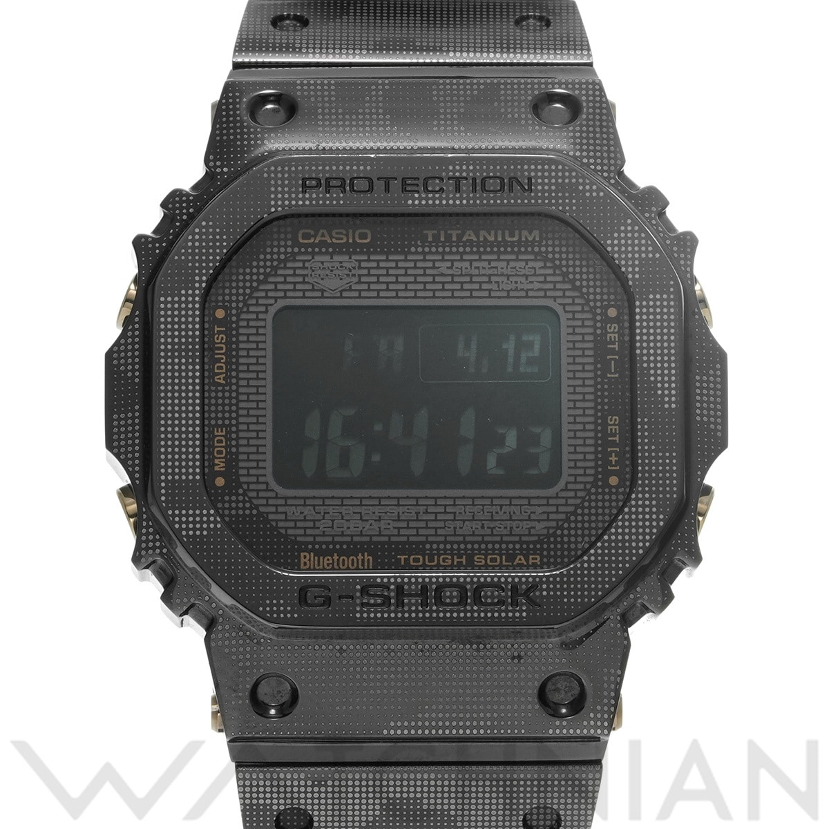 カシオ G-SHOCK GMW-B5000シリーズ GMW-B5000TCF-2JR ブラック メンズ 時計 【中古】【wristwatch】