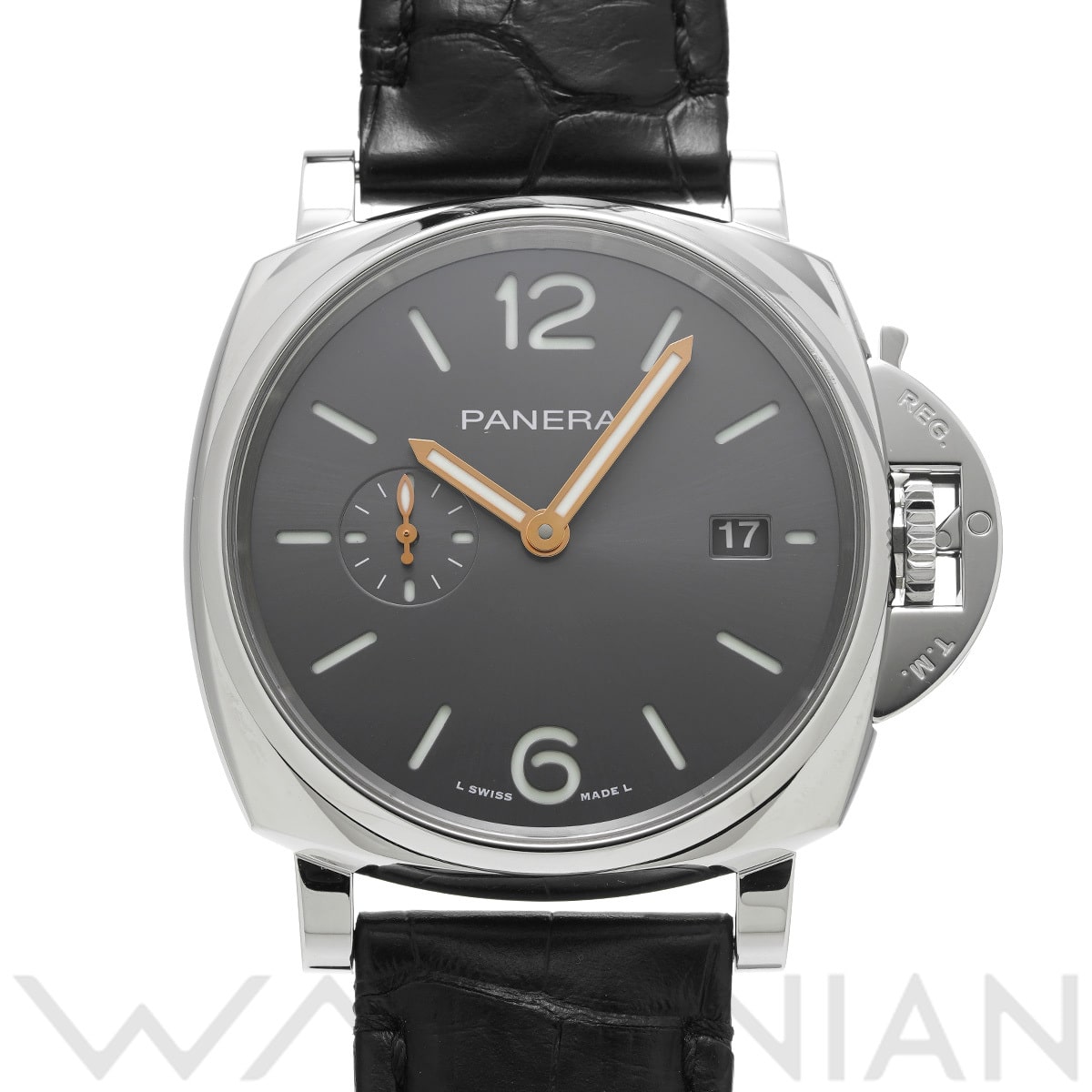 パネライ ルミノール ドゥエ 1950 PAM01250 アンスラサイト メンズ 時計 【中古】【wristwatch】