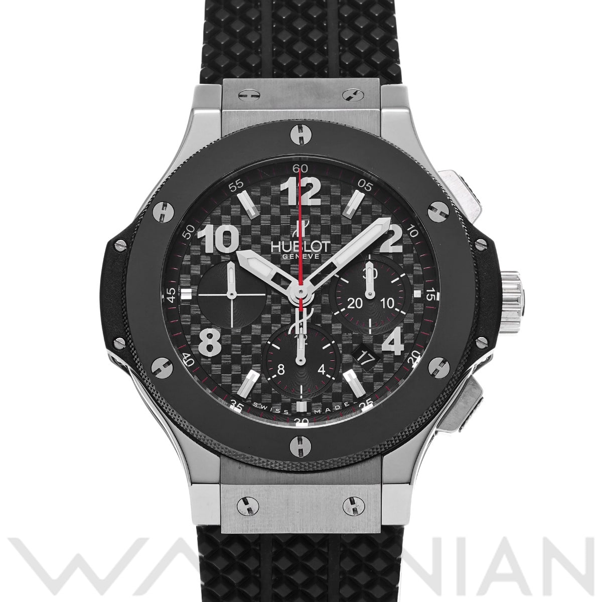 ウブロ ビッグバン スチール セラミック 301.SB.131.RX ブラックカーボン メンズ 時計 【中古】【wristwatch】