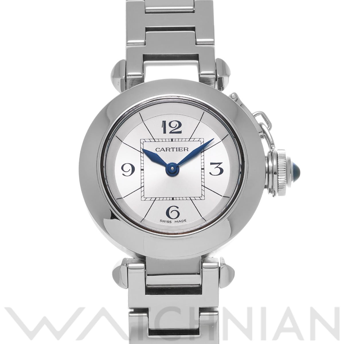 カルティエ ミスパシャ W3140007 シルバー レディース 時計 【中古】【wristwatch】