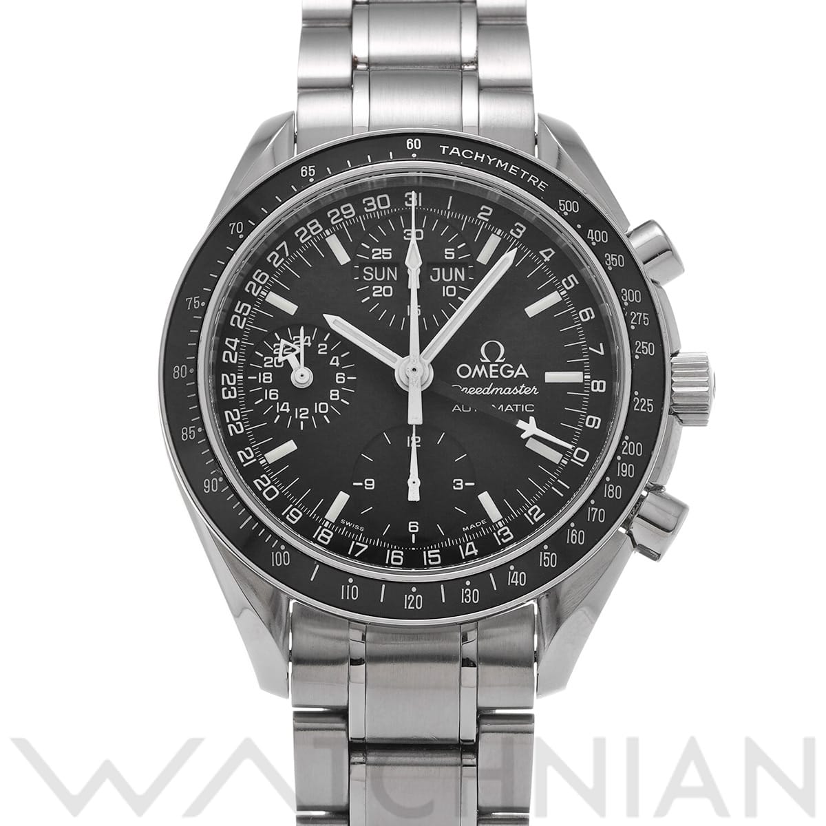 オメガ スピードマスター マーク40 コスモス 3520.50 ブラック メンズ 時計 【中古】【wristwatch】
