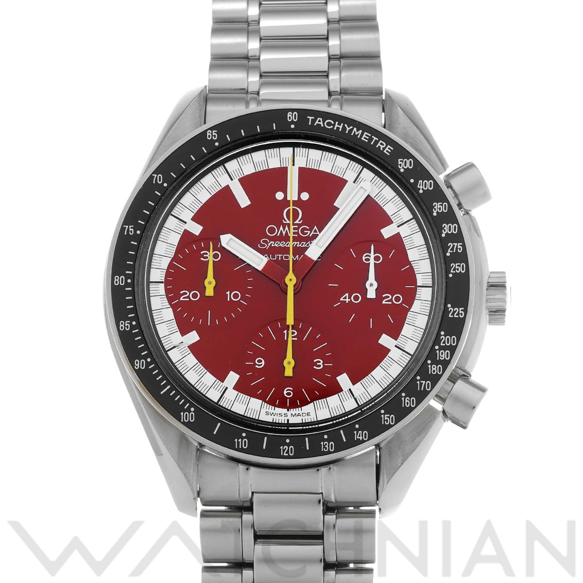 オメガ スピードマスター レーシング ミハエル・シューマッハ 3510.61 レッド メンズ 時計 【中古】【wristwatch】