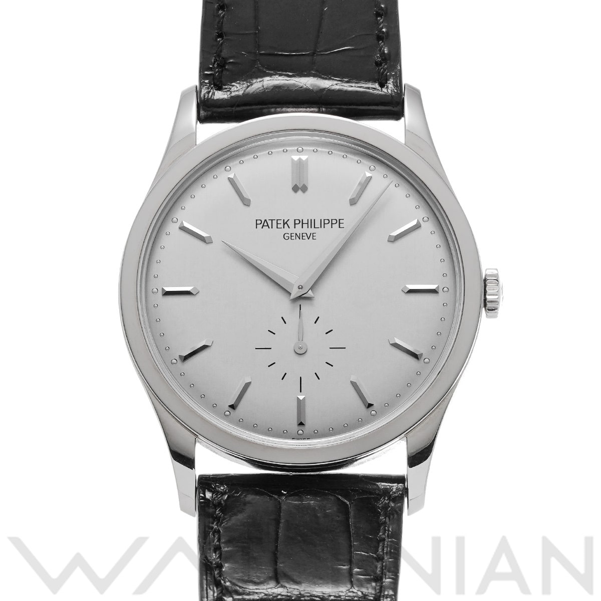 パテック フィリップ カラトラバ 5196G-001 グレー メンズ 時計 【中古】【wristwatch】