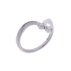 ヴァンドーム ダイヤリング シルバー Pt950プラチナ レディース ジュエリー 【中古】【jewelry】