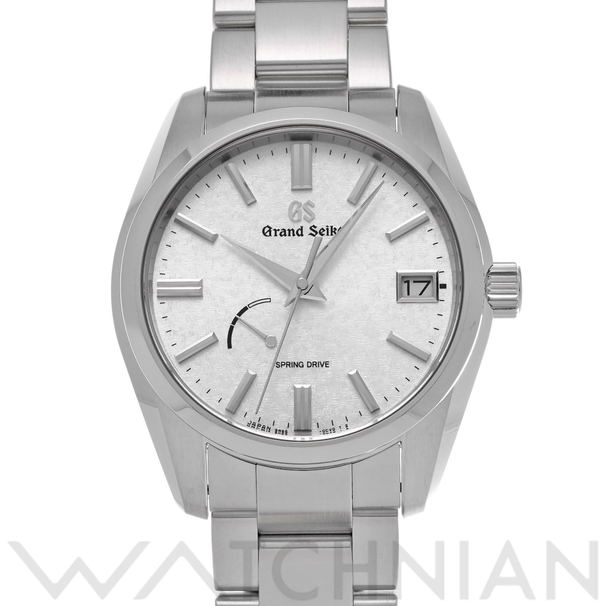 グランドセイコー ヘリテージコレクション スプリングドライブ SBGA465 シルバー メンズ 時計 【中古】【wristwatch】