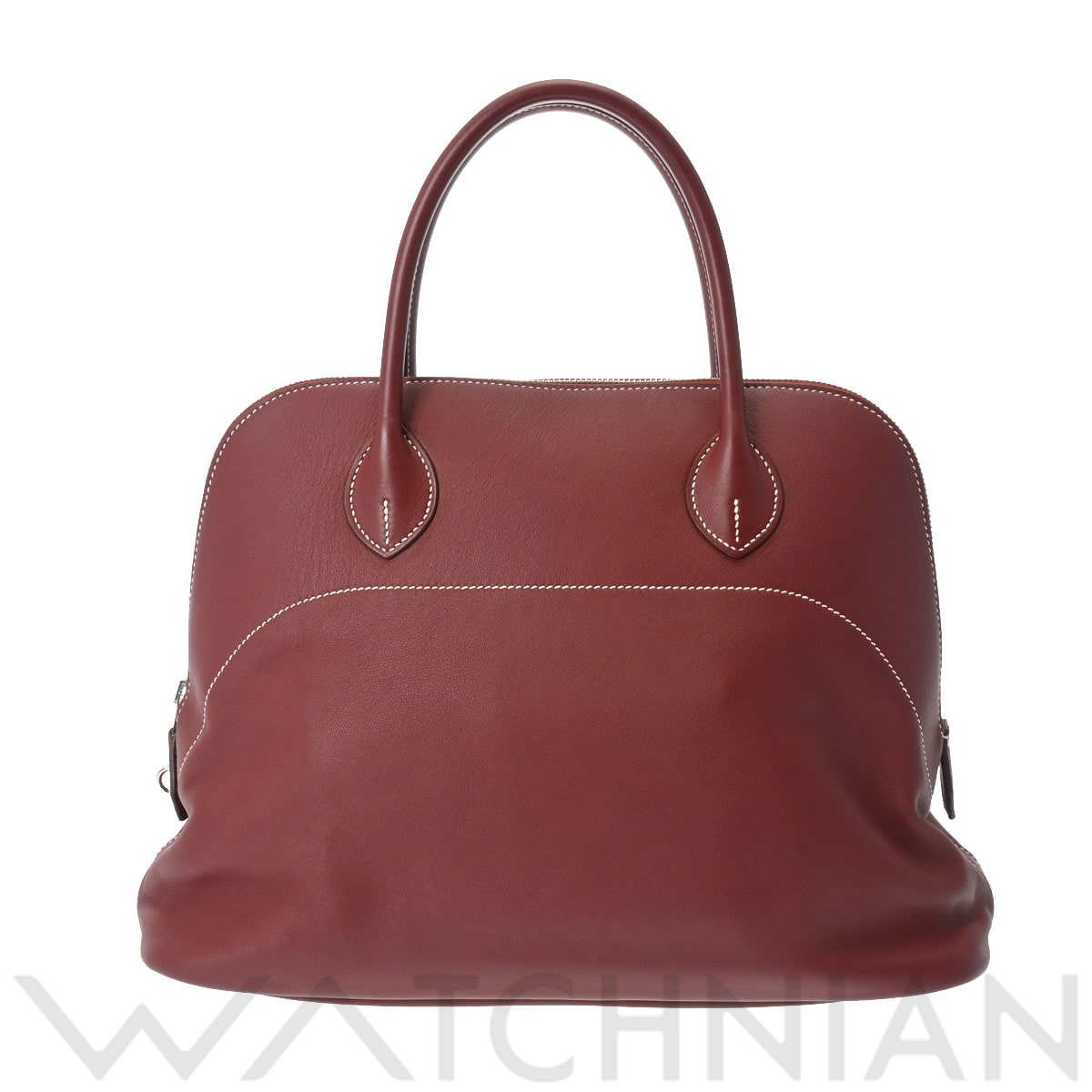 エルメス ボリード リラックス 35 ルージュアッシュ/パラジウム金具 ヴォー・シッキム レディース バッグ 【中古】【bag】