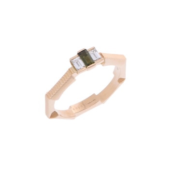 グッチ リンクトゥラブリング #10 K18イエローゴールド YG レディース ジュエリー 【中古】【jewelry】