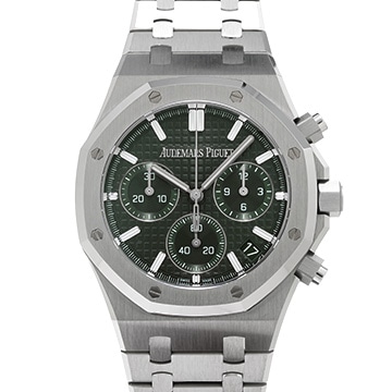 オーデマ ピゲ ロイヤルオーク クロノグラフ 26240ST.OO.1320ST.04 カーキグリーン メンズ 時計 【中古】【wristwatch】