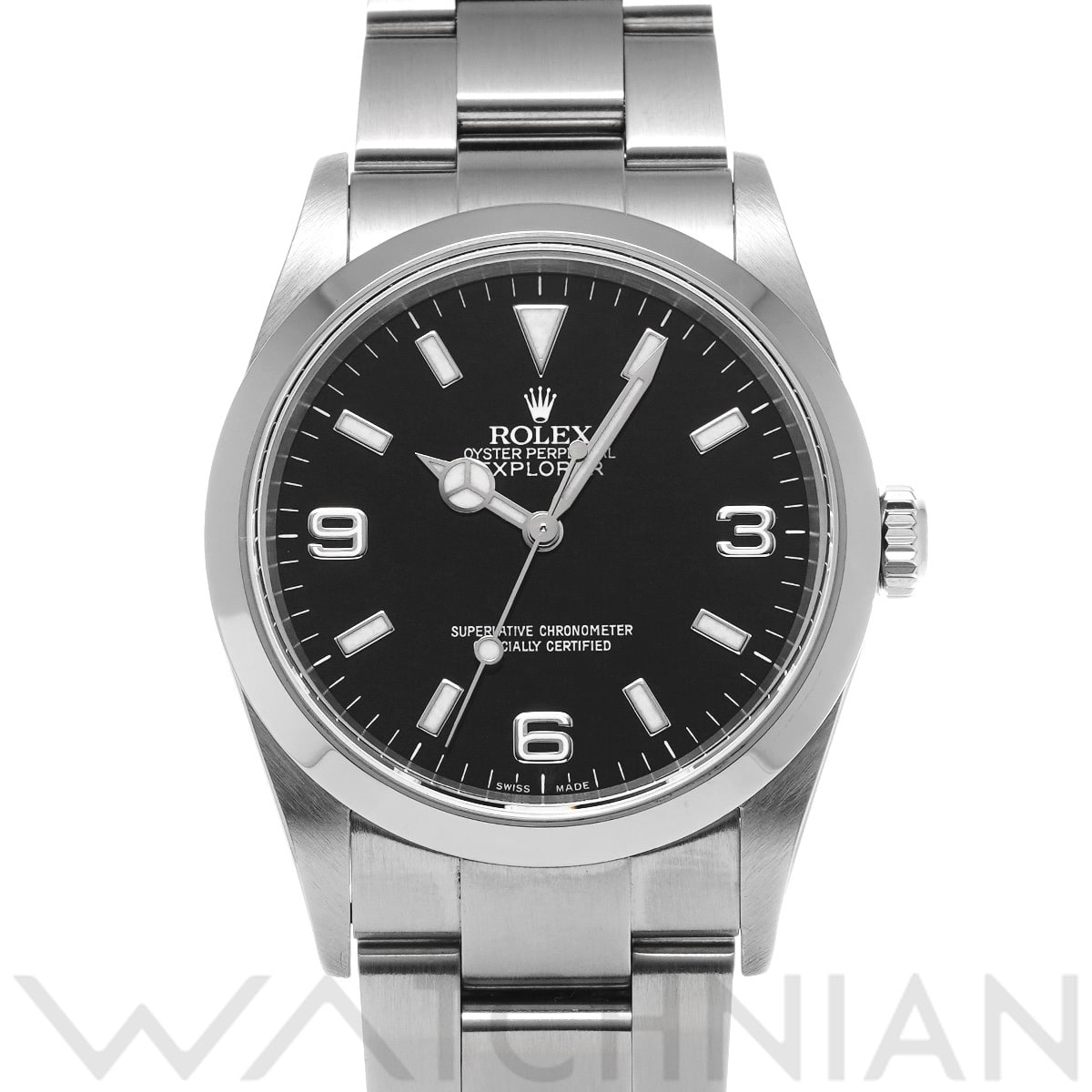 ロレックス エクスプローラー 114270 ブラック メンズ 時計 【中古】【wristwatch】