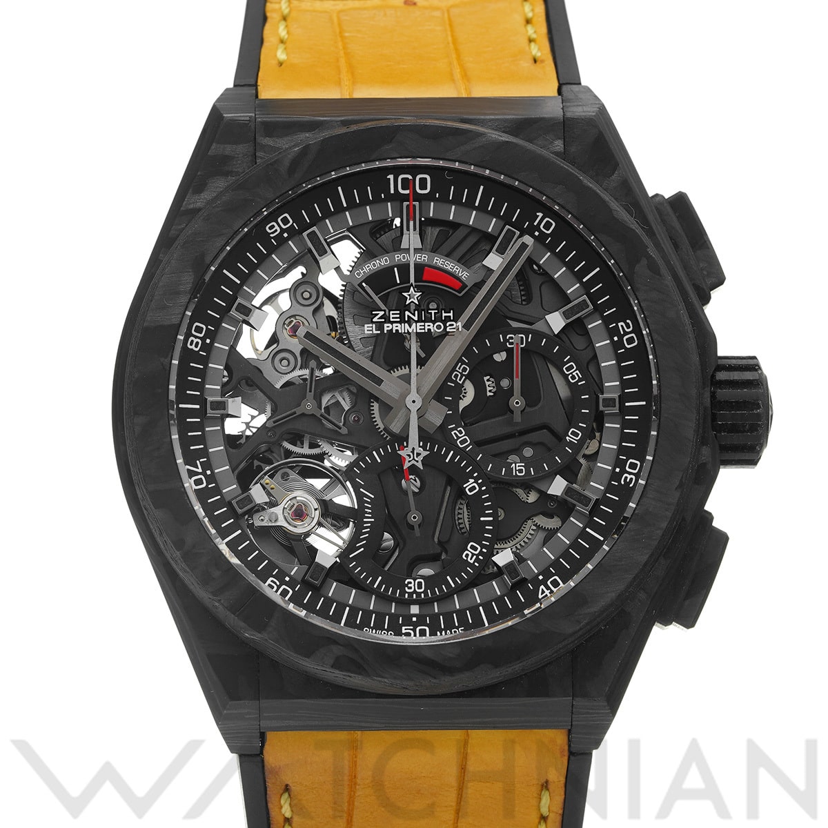ゼニス デファイ エル・プリメロ 21 10.9000.9004/96.R921 スケルトン メンズ 時計 【中古】【wristwatch】