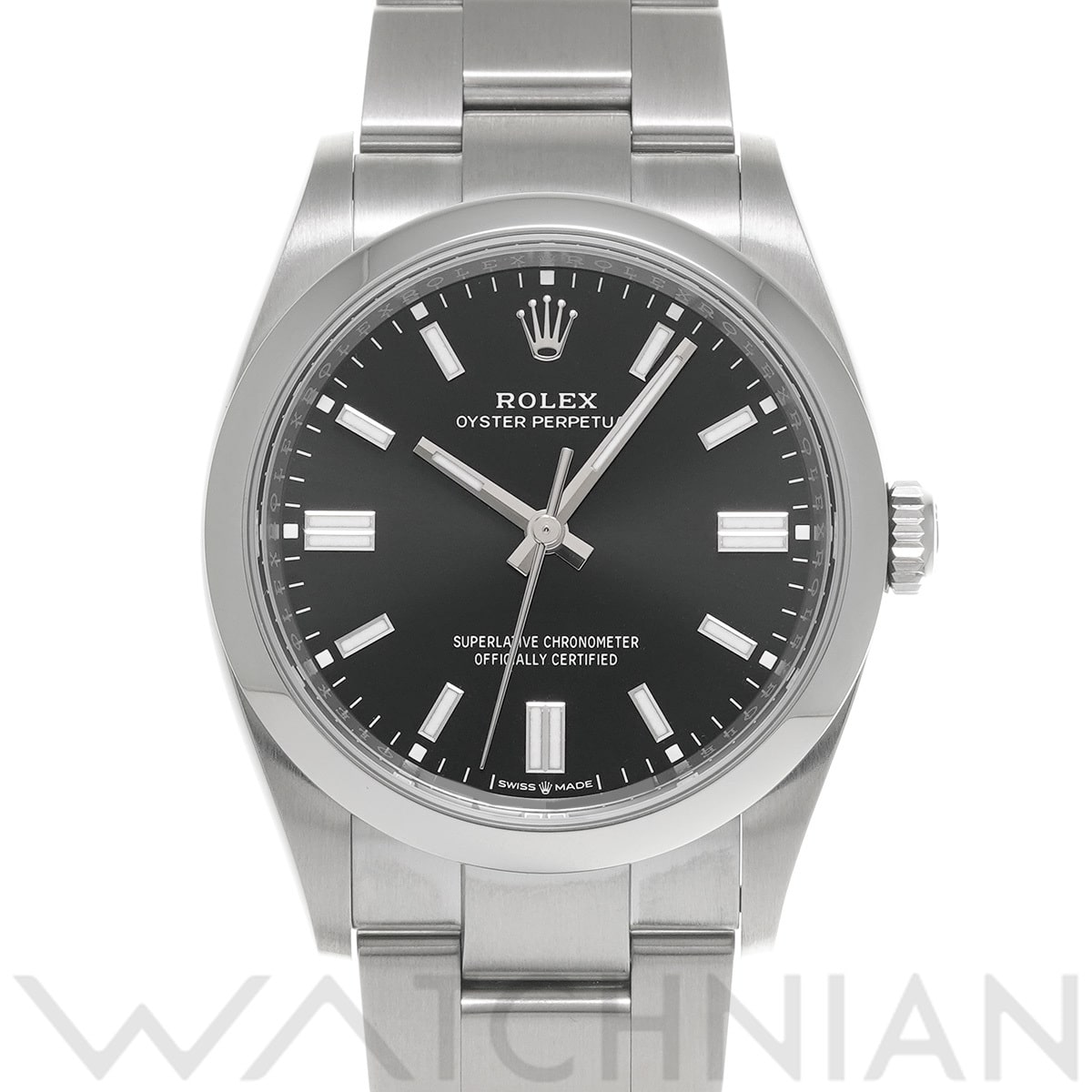 ロレックス オイスターパーペチュアル 36 126000 ブライトブラック メンズ 時計 【新品】【wristwatch】
