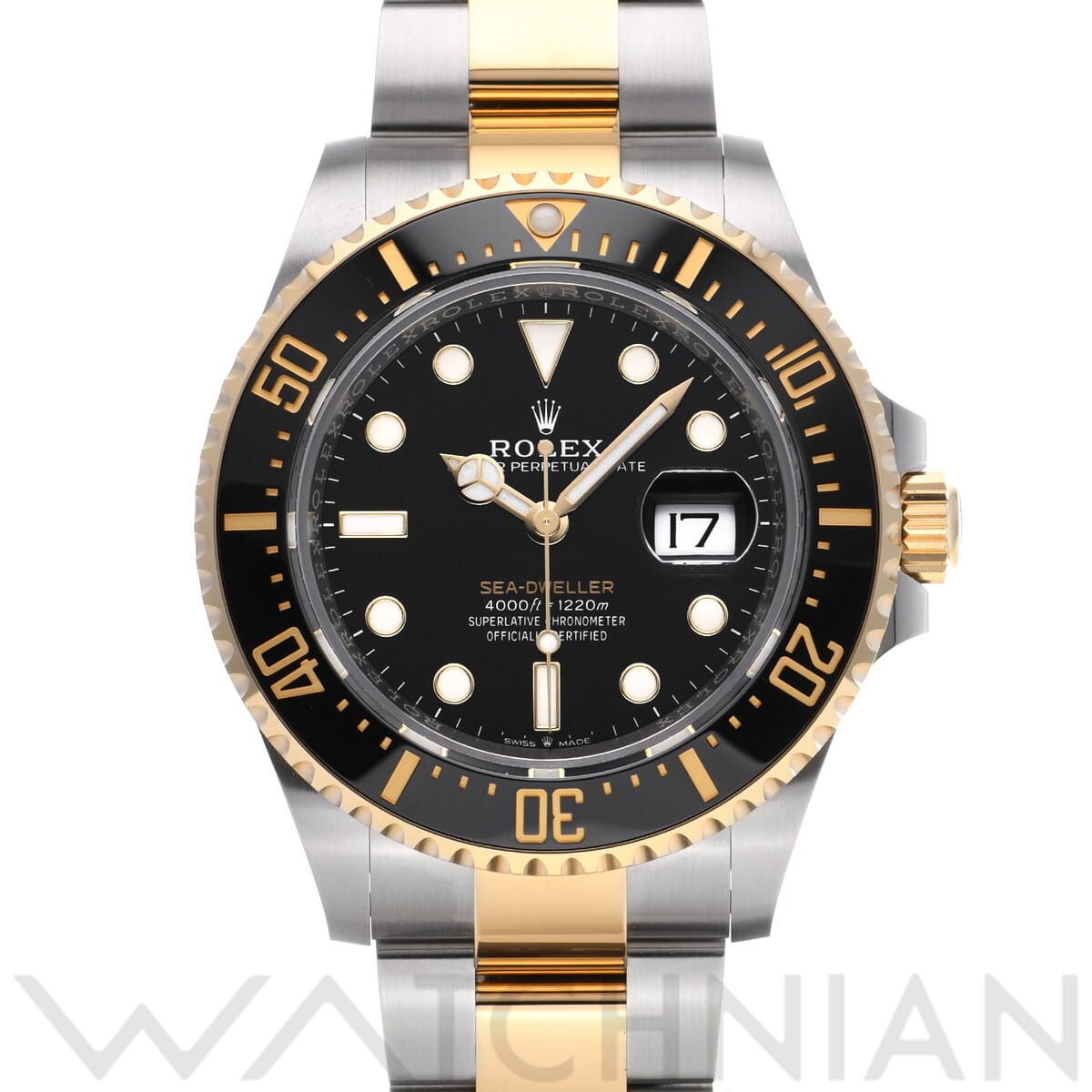 ロレックス シードゥエラー 126603 ブラック メンズ 時計 【中古】【wristwatch】