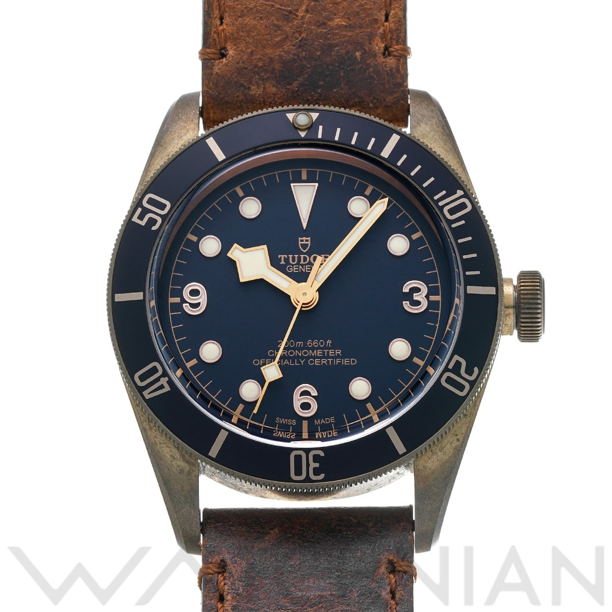 チューダー / チュードル ブラックベイ ブロンズ ブッヘラー 130th 79250BB ブルー メンズ 時計 【中古】【wristwatch】