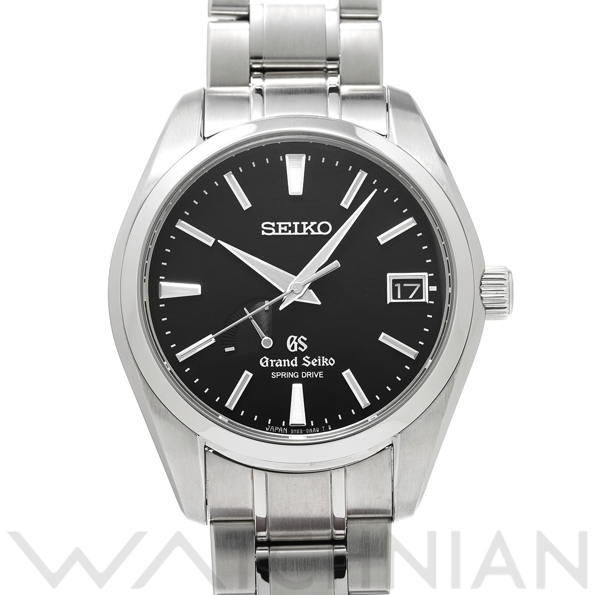 グランドセイコー スプリングドライブ  SBGA003 ブラック メンズ 時計 【中古】【wristwatch】