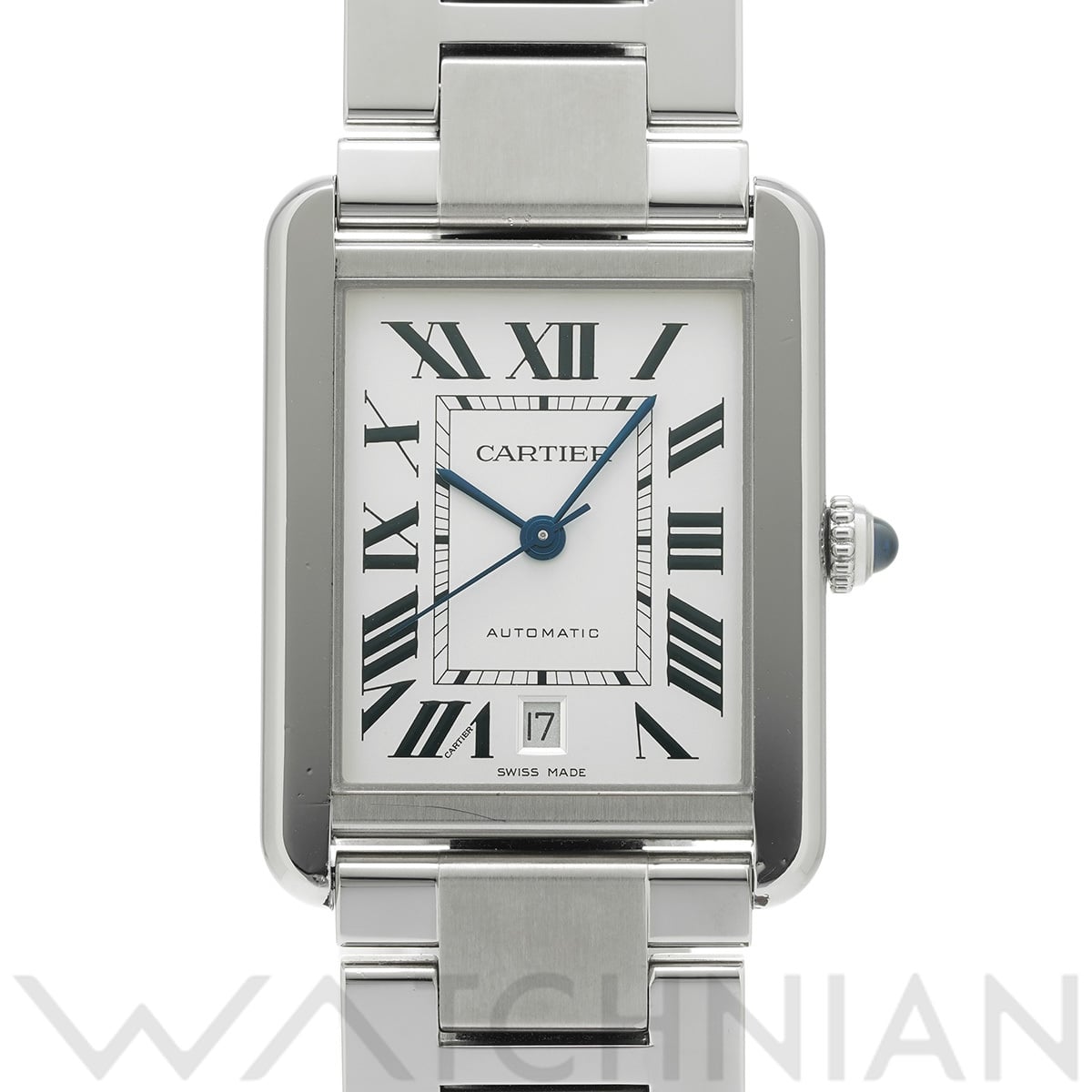 カルティエ タンク ソロ XL W5200028 シルバー メンズ 時計 【中古】【wristwatch】