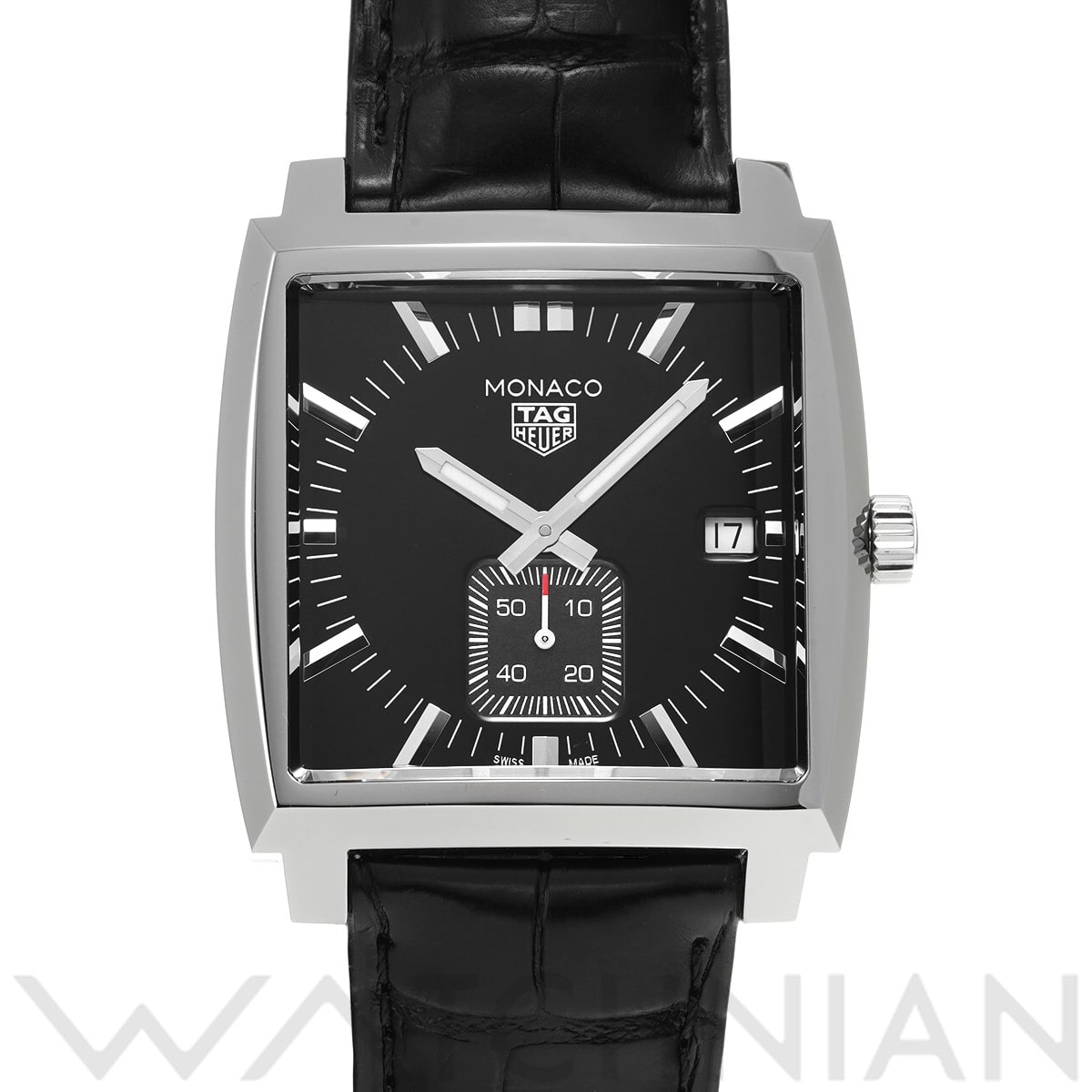 タグ ホイヤー モナコ レディ クォーツ WAW131A.FC6177 ブラックラッカー レディース 時計 【中古】【wristwatch】