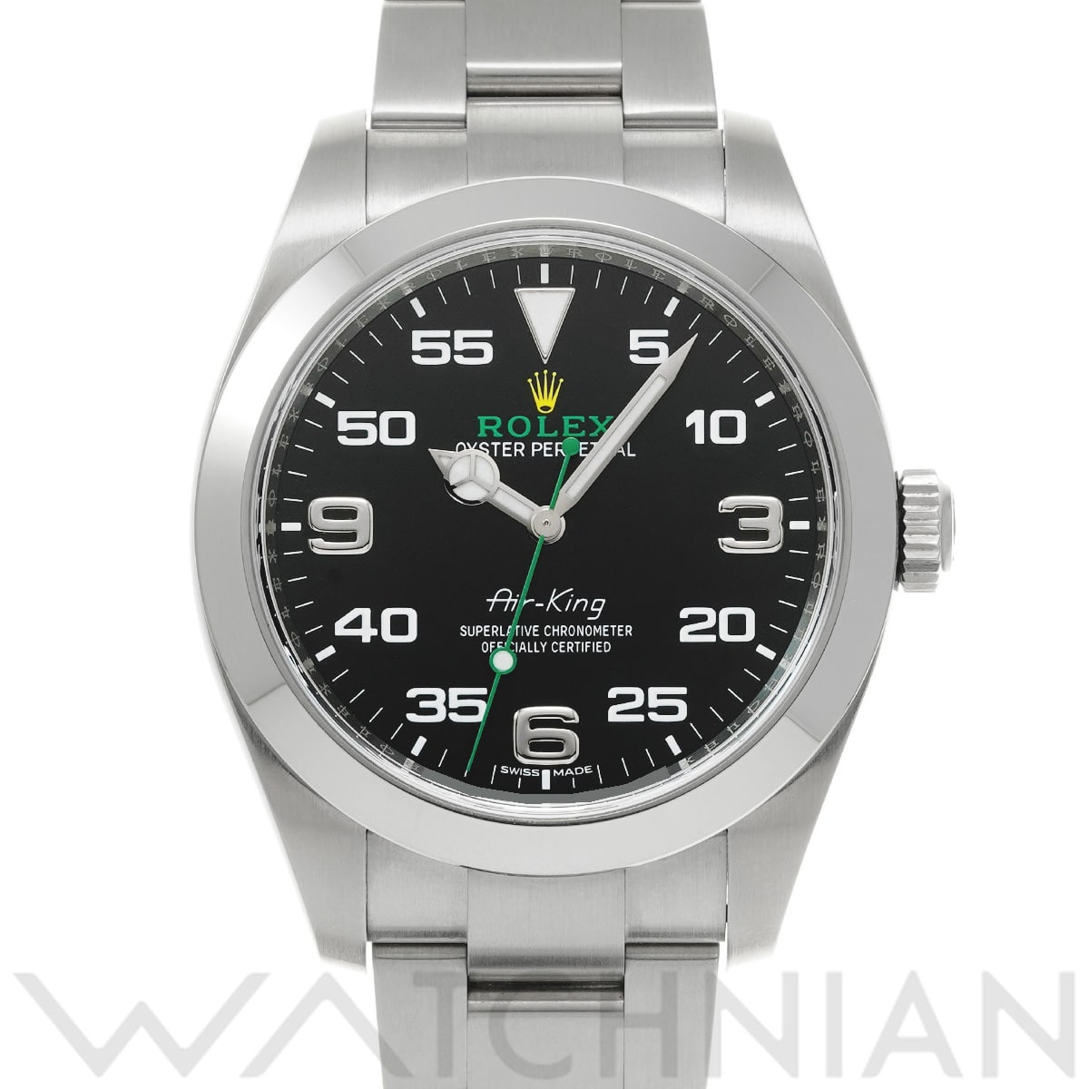 ロレックス エアキング 116900 ブラック メンズ 時計 【中古】【wristwatch】