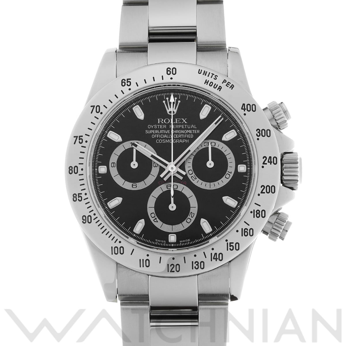 ロレックス コスモグラフ デイトナ 116520 ブラック メンズ 時計 【中古】【wristwatch】
