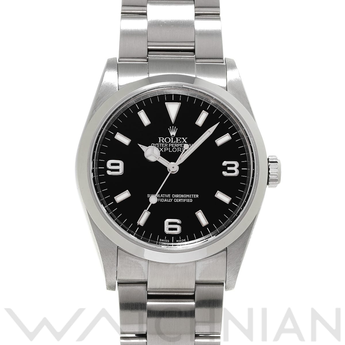 ロレックス エクスプローラー 114270 ブラック メンズ 時計 【中古】【wristwatch】