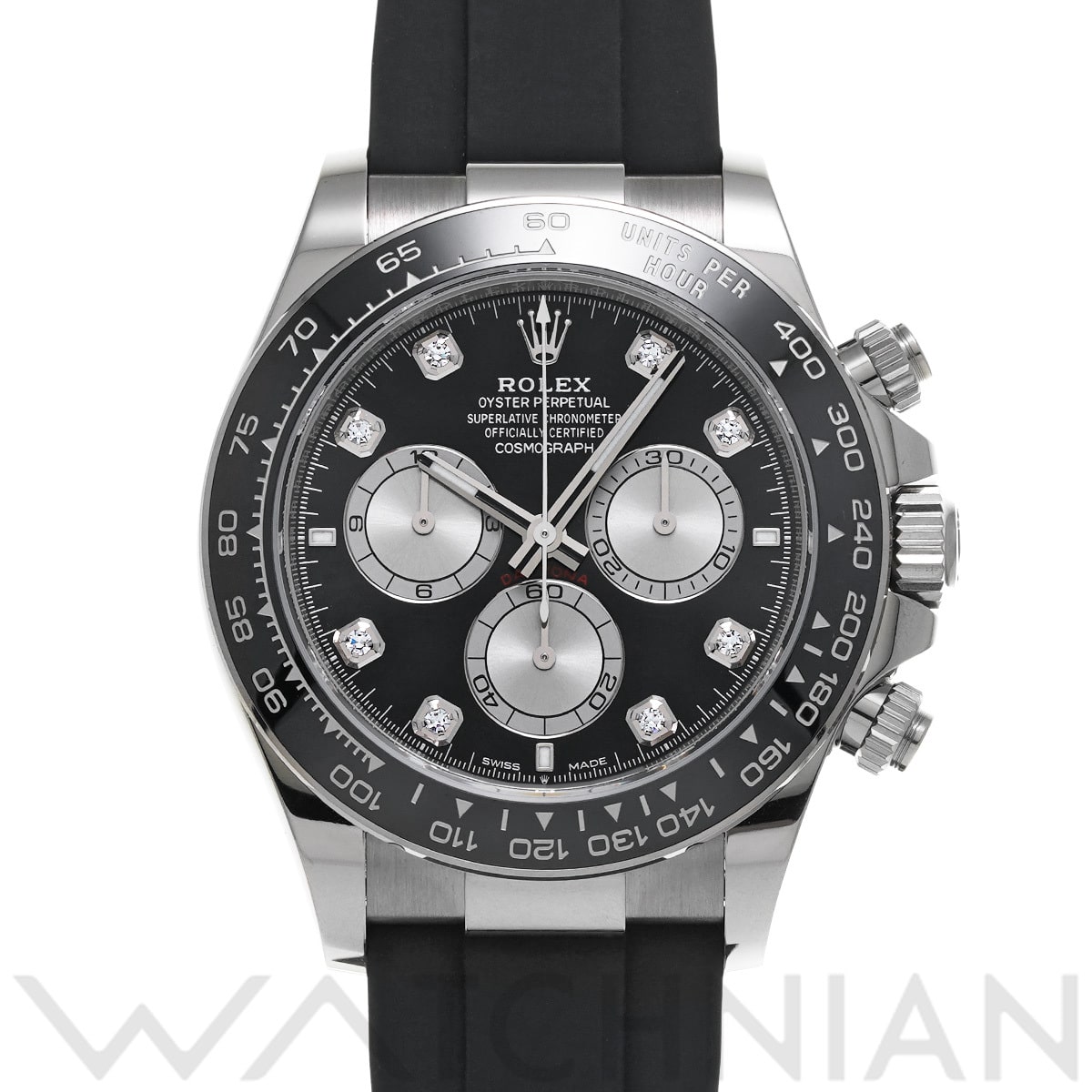 ロレックス コスモグラフ デイトナ 126519LNG ブライトブラック/ダイヤモンド メンズ 時計 【中古】【wristwatch】