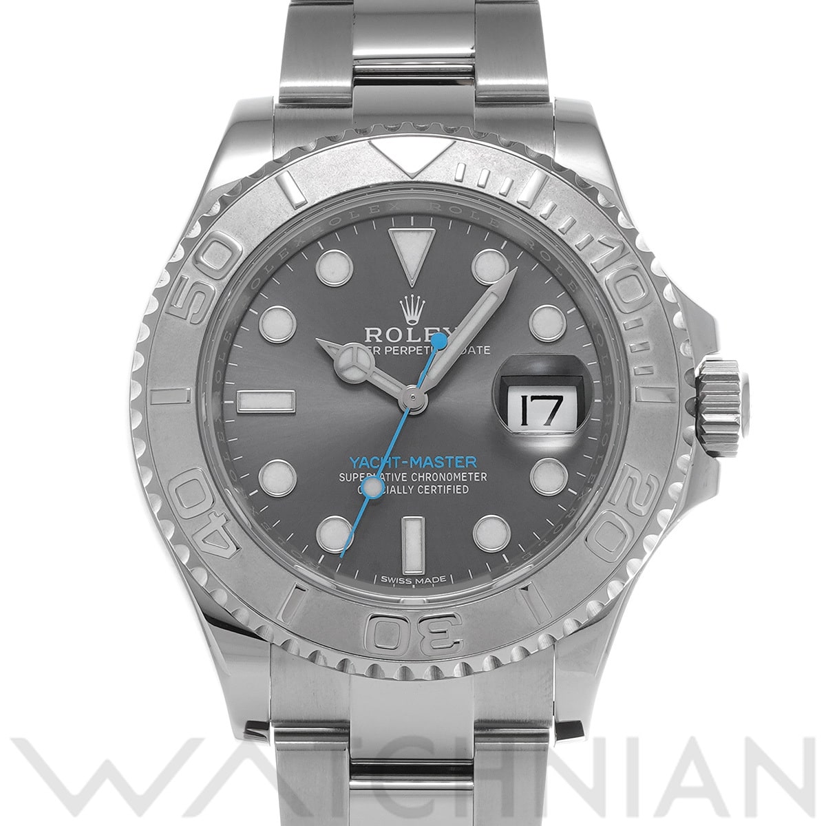 ロレックス ヨットマスター 40 116622 ダークロジウム メンズ 時計 【中古】【wristwatch】