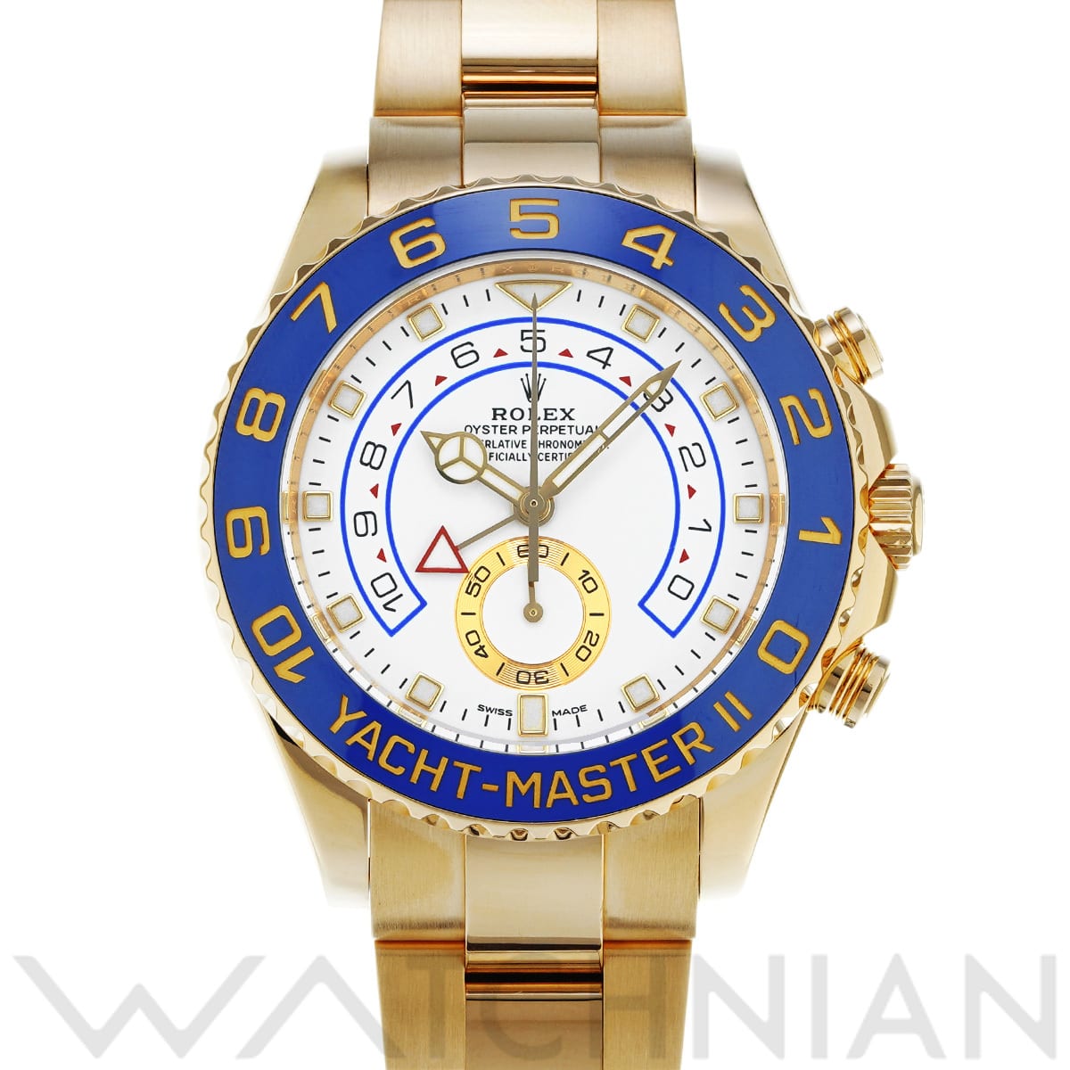 ロレックス ヨットマスターII 116688 ホワイト メンズ 時計 【中古】【wristwatch】