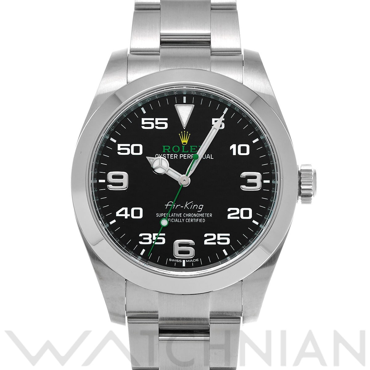 ロレックス エアキング 116900 ブラック メンズ 時計 【中古】【wristwatch】