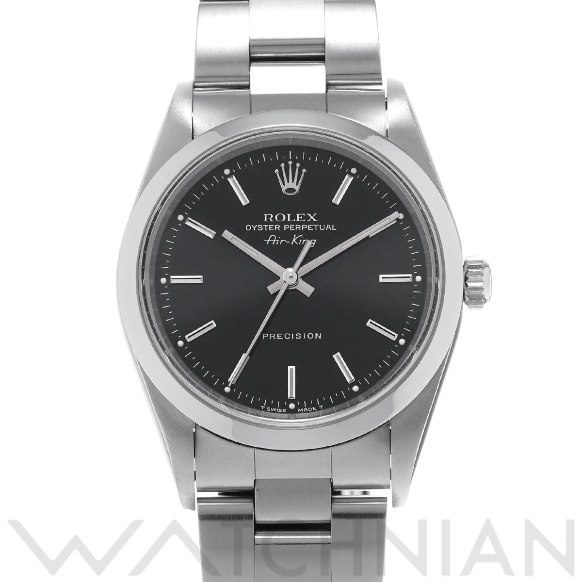 ロレックス エアキング 14000 ブラック メンズ 時計 【中古】【wristwatch】