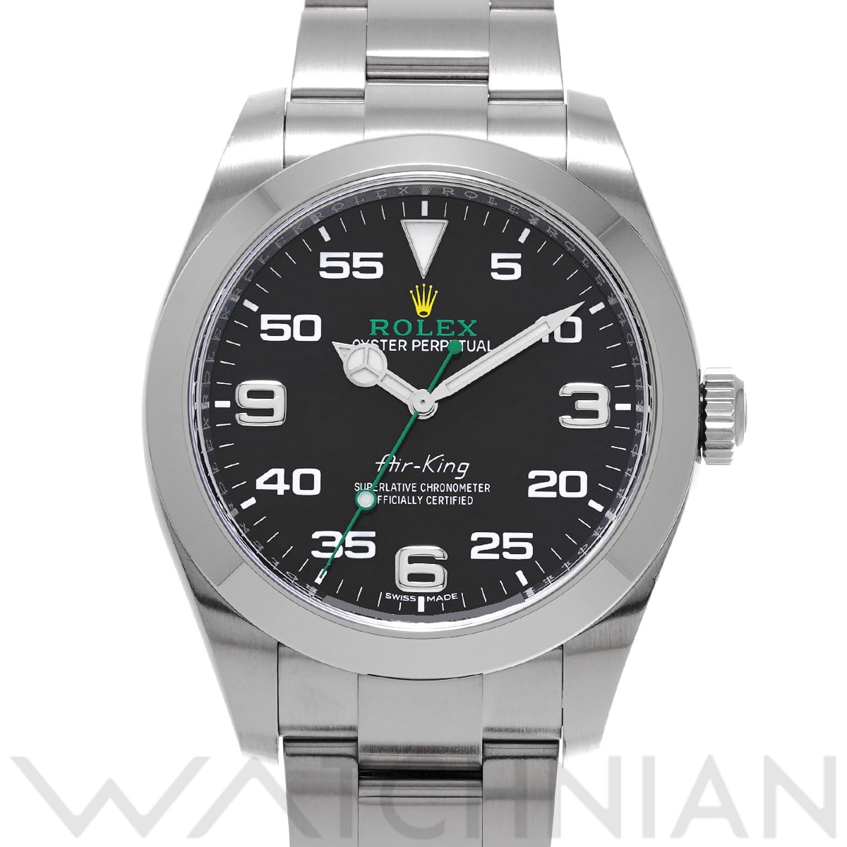 ロレックス エアキング 116900 ブラック メンズ 時計 【中古】【wristwatch】