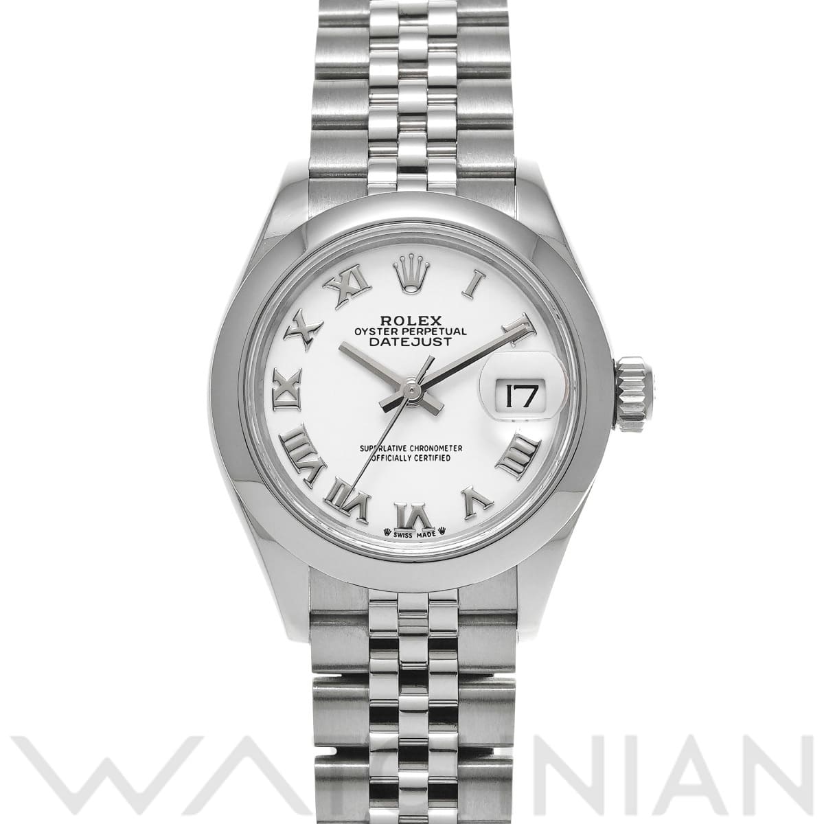 ロレックス レディ デイトジャスト 28 279160 ホワイト レディース 時計 【中古】【wristwatch】
