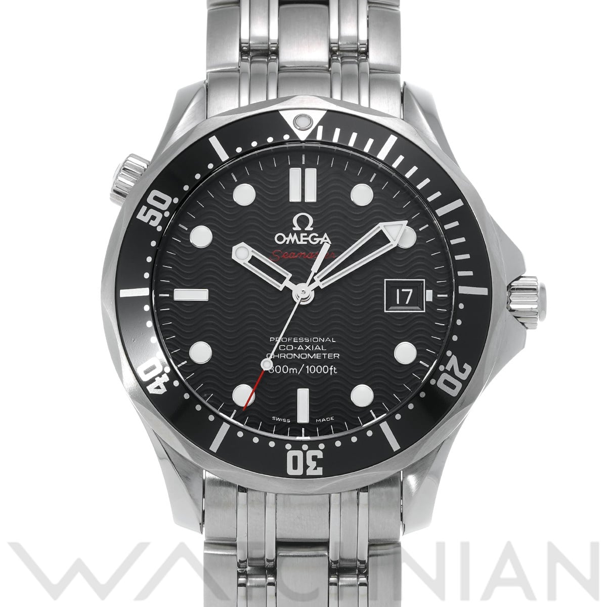 オメガ シーマスター ダイバー300 コーアクシャル 212.30.41.20.01.002 ブラック メンズ 時計 【中古】【wristwatch】