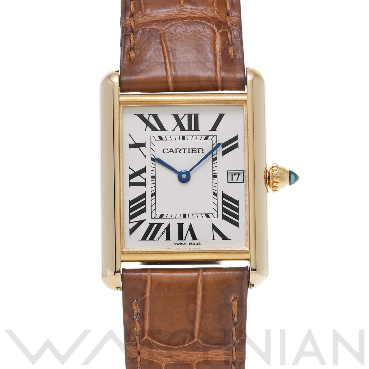 カルティエ タンク ルイ カルティエ LM W1529756 シルバー レディース 時計 【中古】【wristwatch】