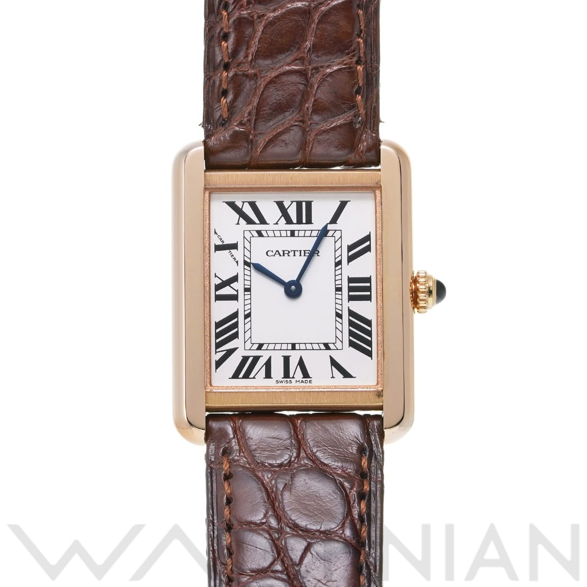カルティエ タンク ソロ SM W5200024 シルバー レディース 時計 【中古】【wristwatch】
