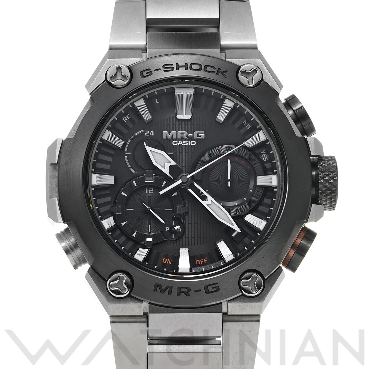 カシオ G-SHOCK MR-G B2000シリーズ MRG-B2000D-1AJR ブラック メンズ 時計 【中古】【wristwatch】