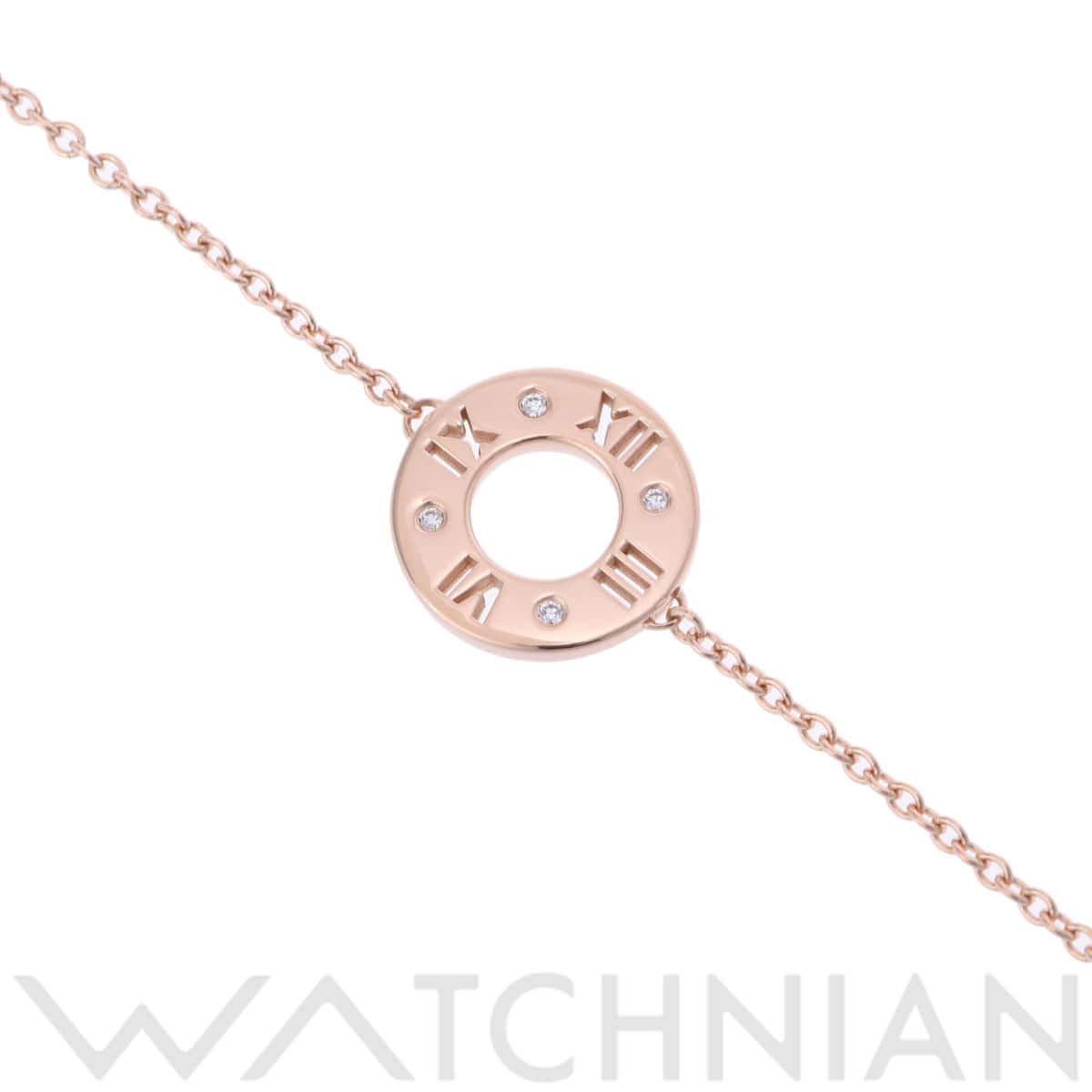 ティファニー アトラスサークル ブレスレット ゴールド K18ピンクゴールド PG レディース ジュエリー 【中古】【jewelry】