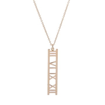ティファニー アトラス オープンバー ネックレス ゴールド K18イエローゴールド YG レディース ジュエリー 【中古】【jewelry】