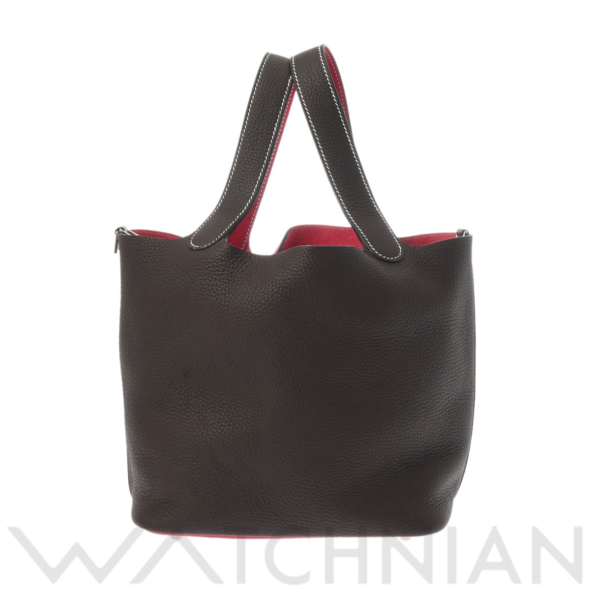エルメス ピコタン ロック MM カザック ルージュセリエ/フランボワーズ トリヨンクレマンス レディース バッグ 【中古】【bag】