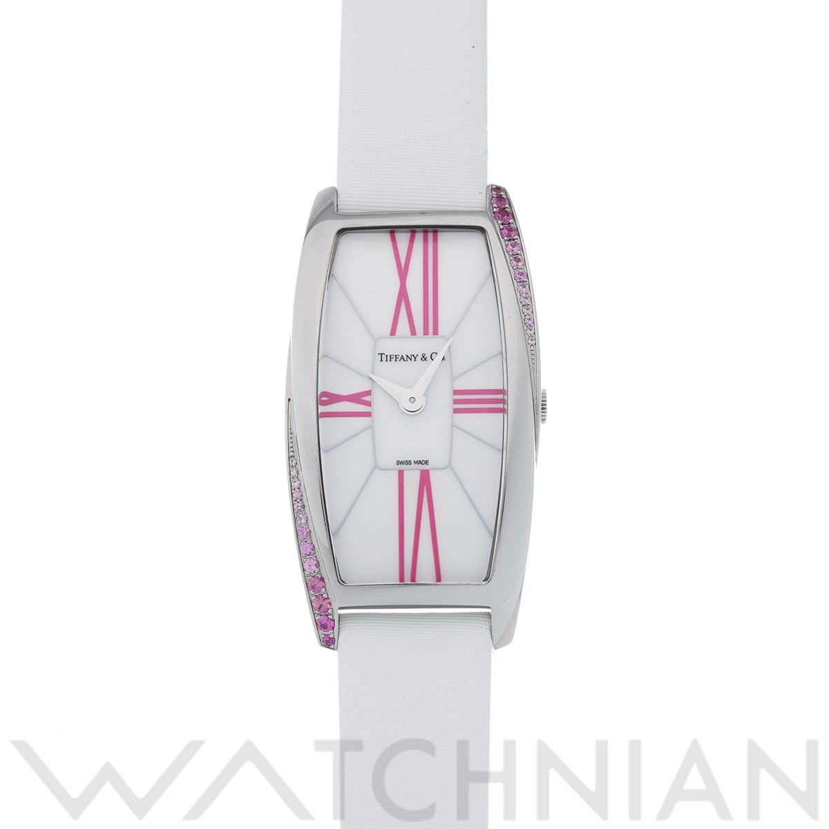 ティファニー ジェメア Z6401.10.10I29A48I ホワイト レディース 時計 【中古】【wristwatch】