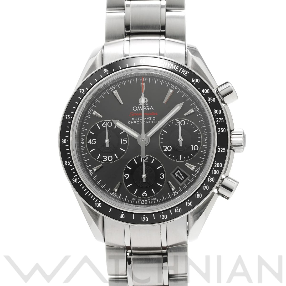 オメガ スピードマスター デイト 323.30.40.40.06.001 グレー/ブラック メンズ 時計 【中古】【wristwatch】