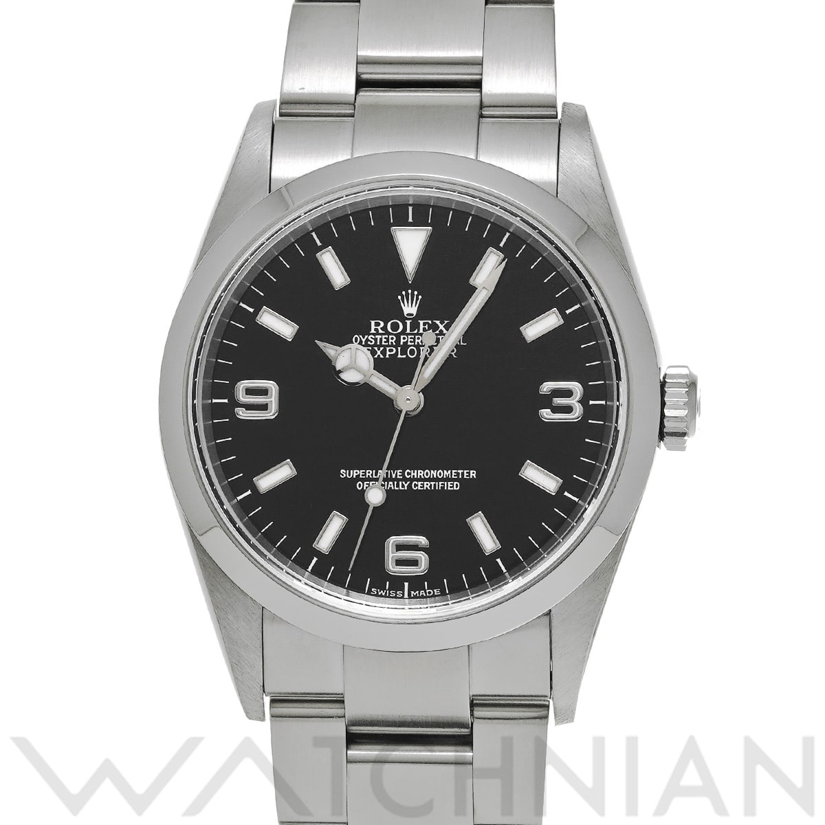 ロレックス エクスプローラー 114270 ブラック メンズ 時計 【中古】【wristwatch】