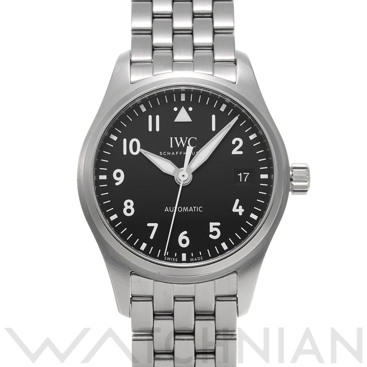 IWC パイロットウォッチ オートマティック 36 IW324010 ブラック ユニセックス 時計 【中古】【wristwatch】
