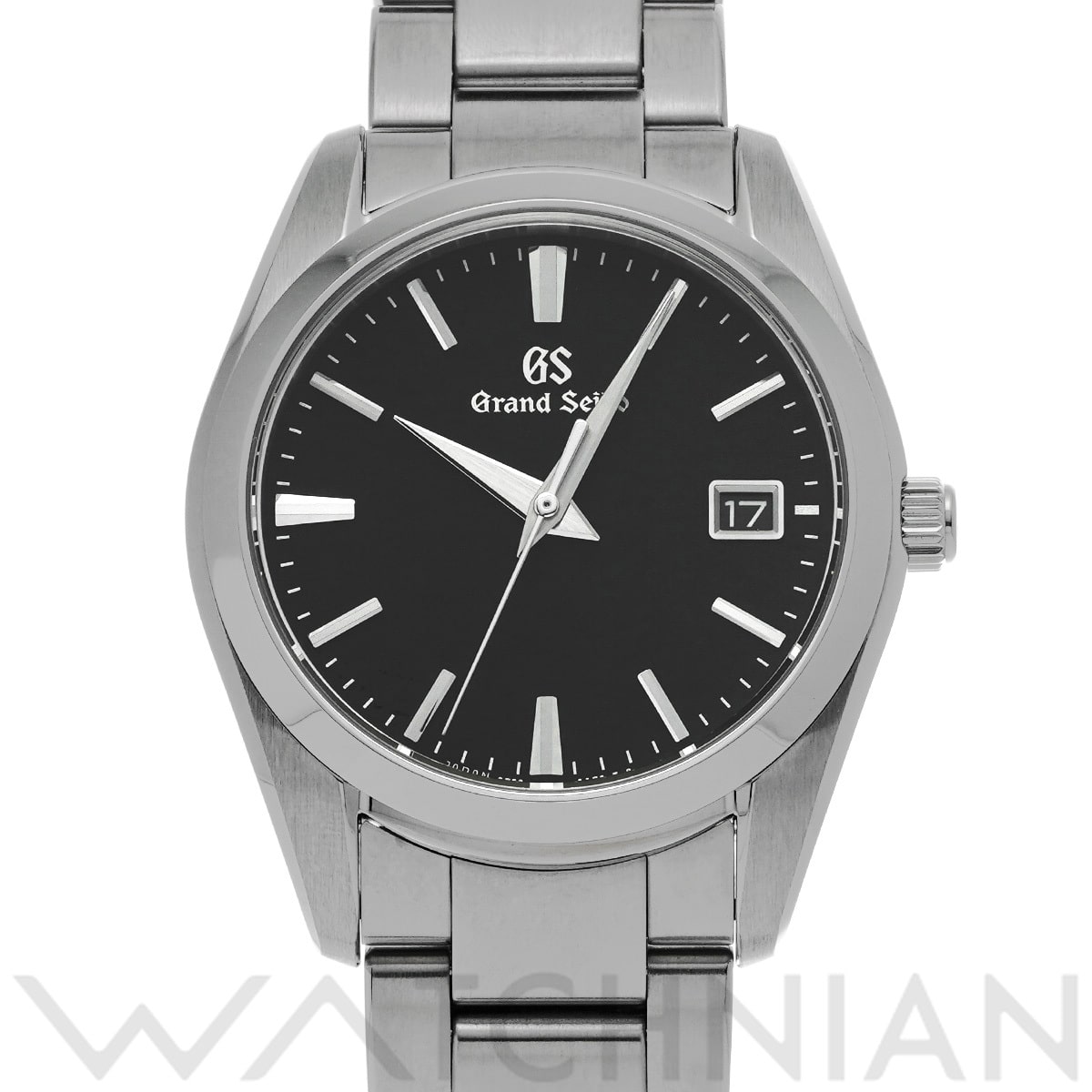 グランドセイコー ヘリテージコレクション クォーツ SBGX261 ブラック メンズ 時計 【中古】【wristwatch】
