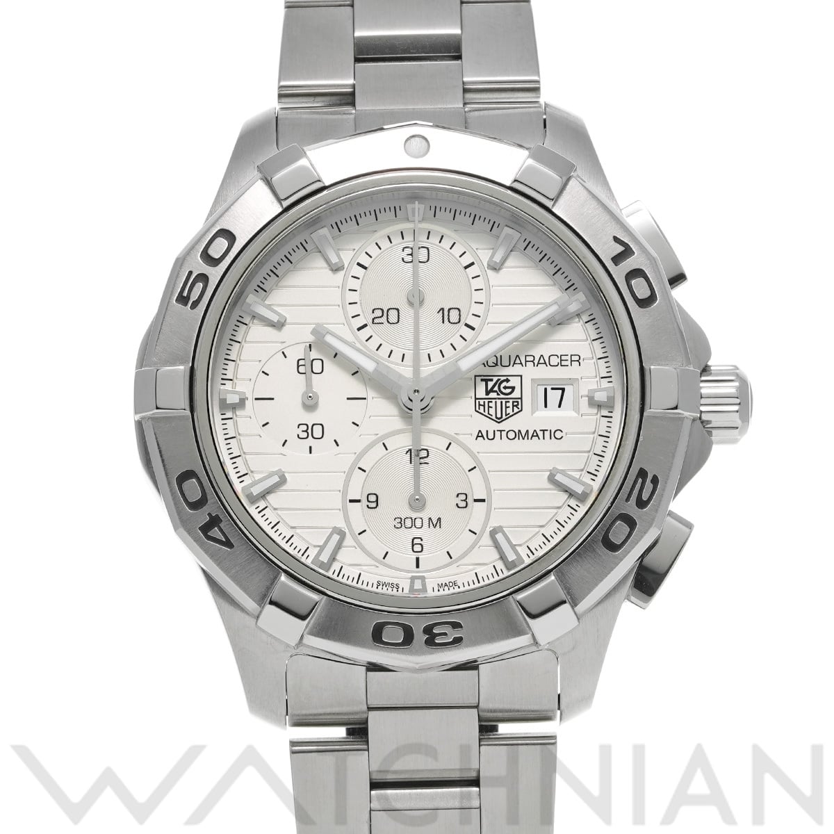 タグ ホイヤー アクアレーサー キャリバー16 クロノグラフ CAP2111.BA0833 シルバー メンズ 時計 【中古】【wristwatch】