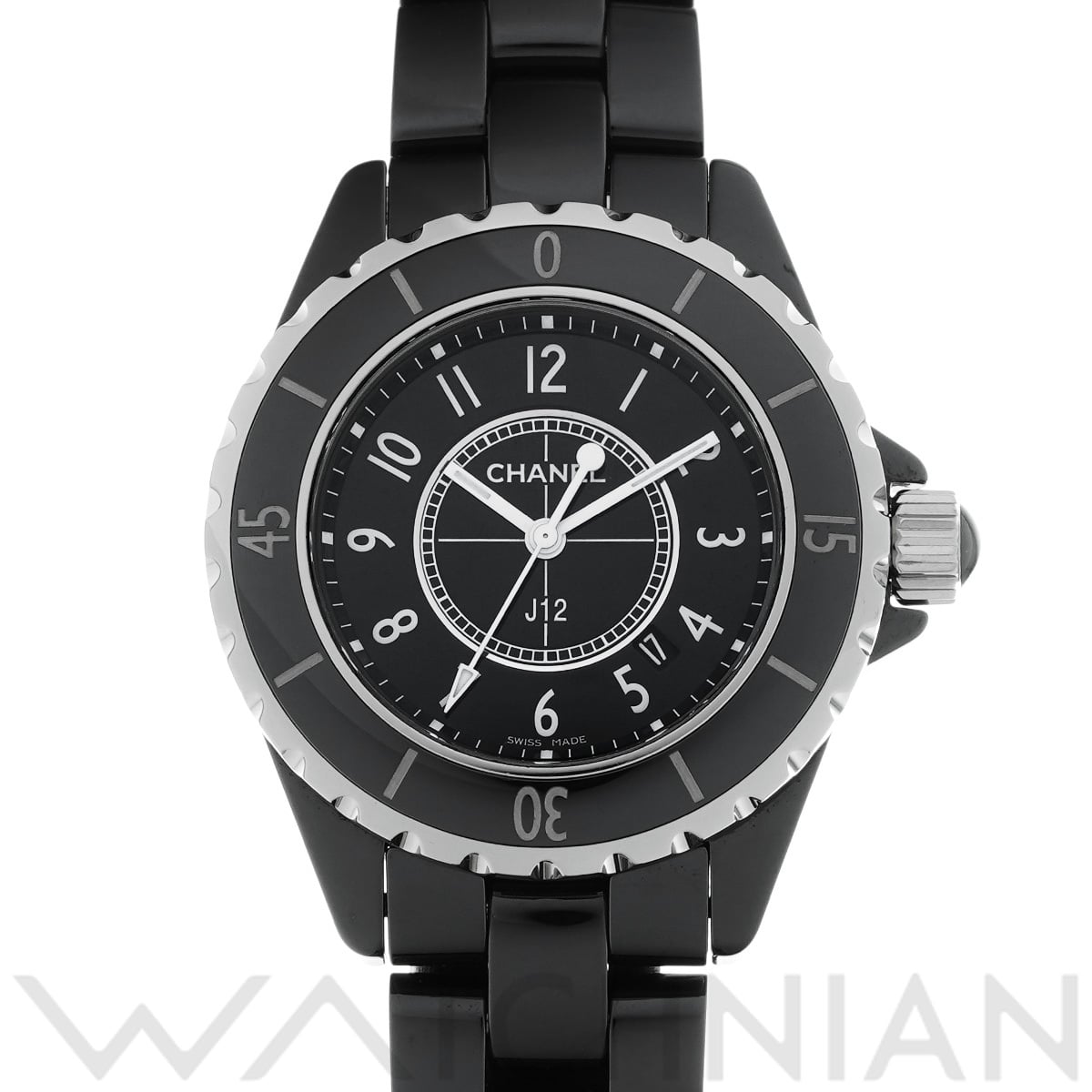 シャネル J12 33MM H0682 ブラック レディース 時計 【中古】【wristwatch】